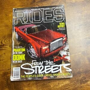 Rides Magazine by King April 2007 From the Streets Phantom Front Donk Back SEMA